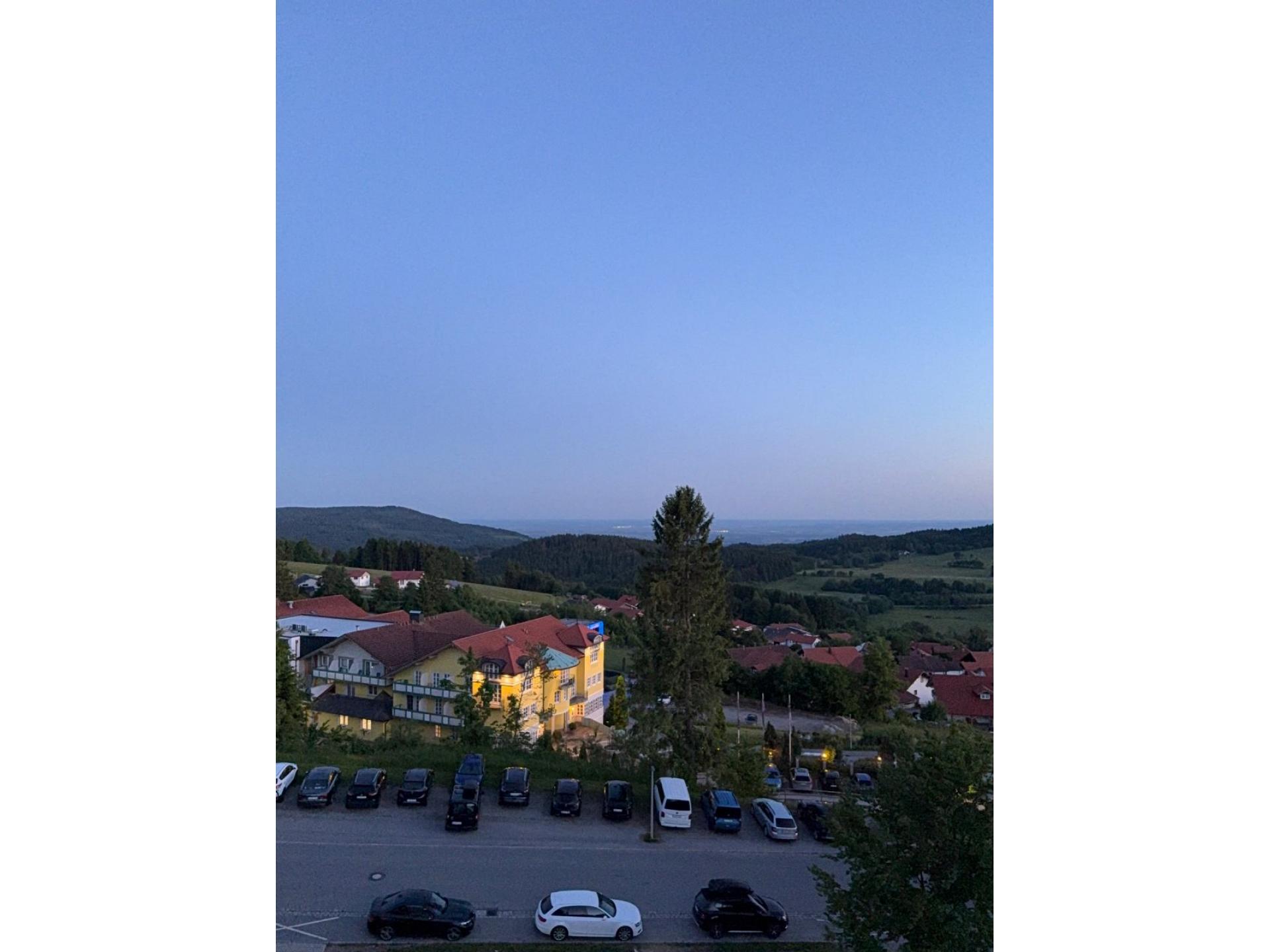 Ausblick Balkon