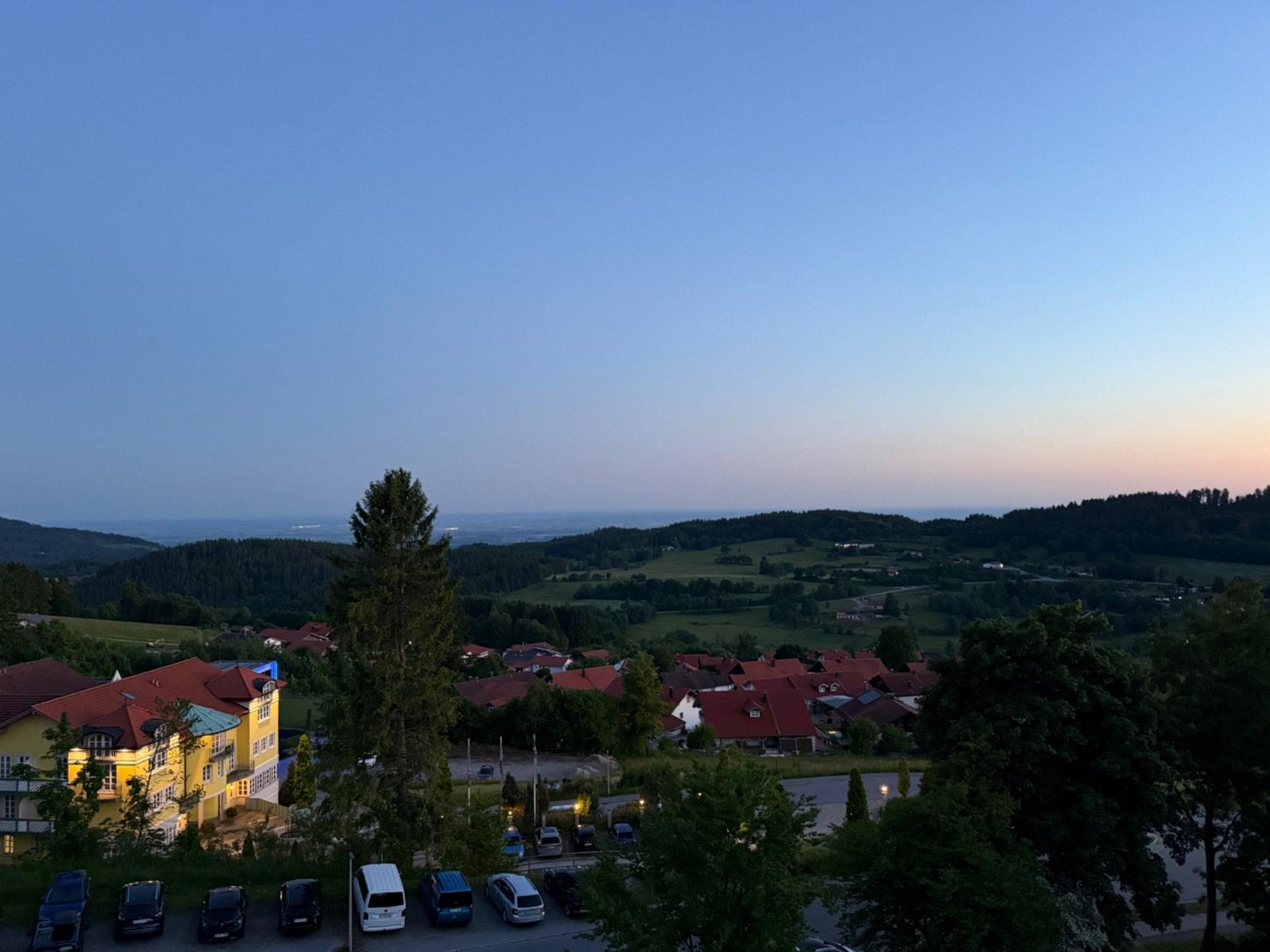 Ausblick Balkon