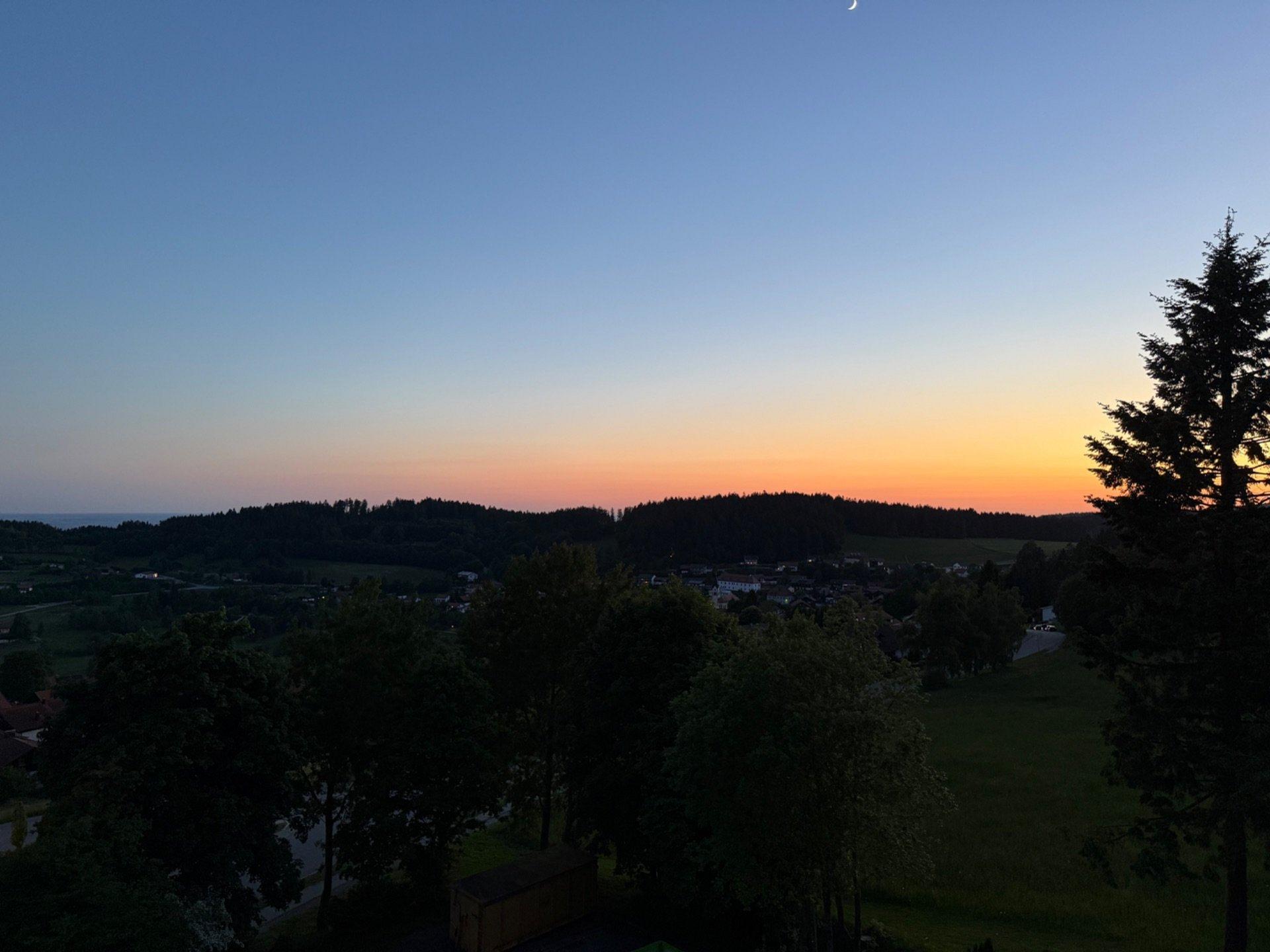 Ausblick Balkon