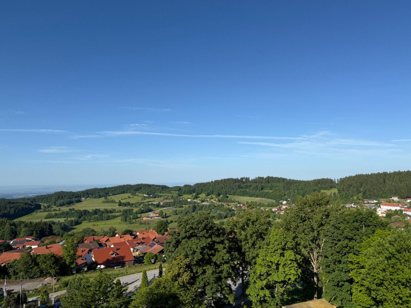 Ausblick Balkon