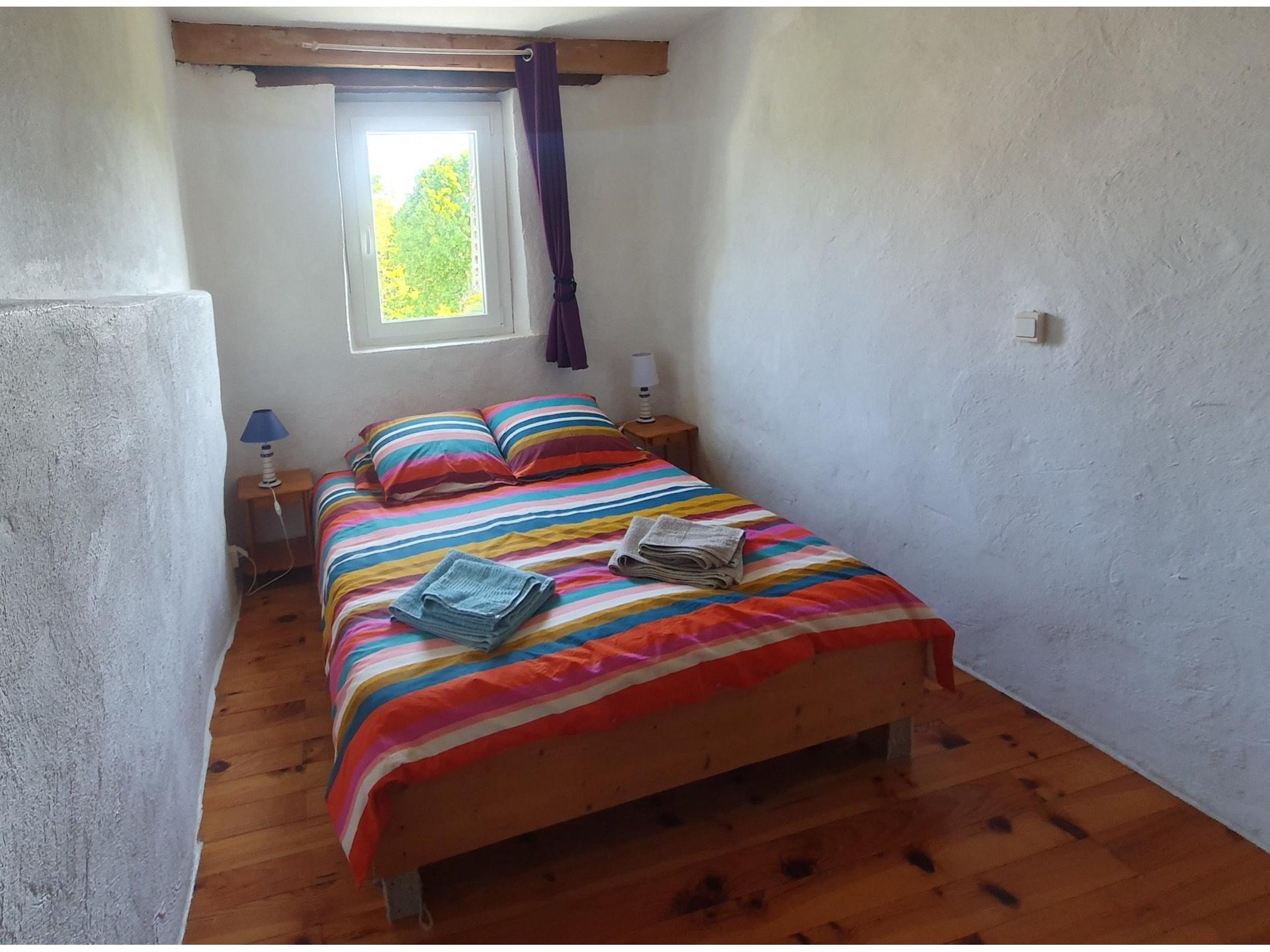 Doppelbett im 1. Stock