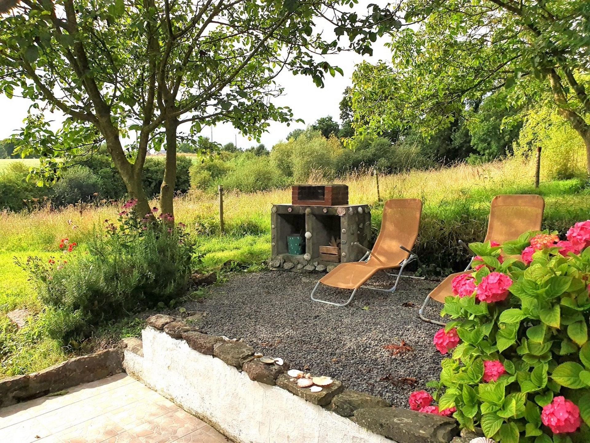 Grillplatz vor Wohnung