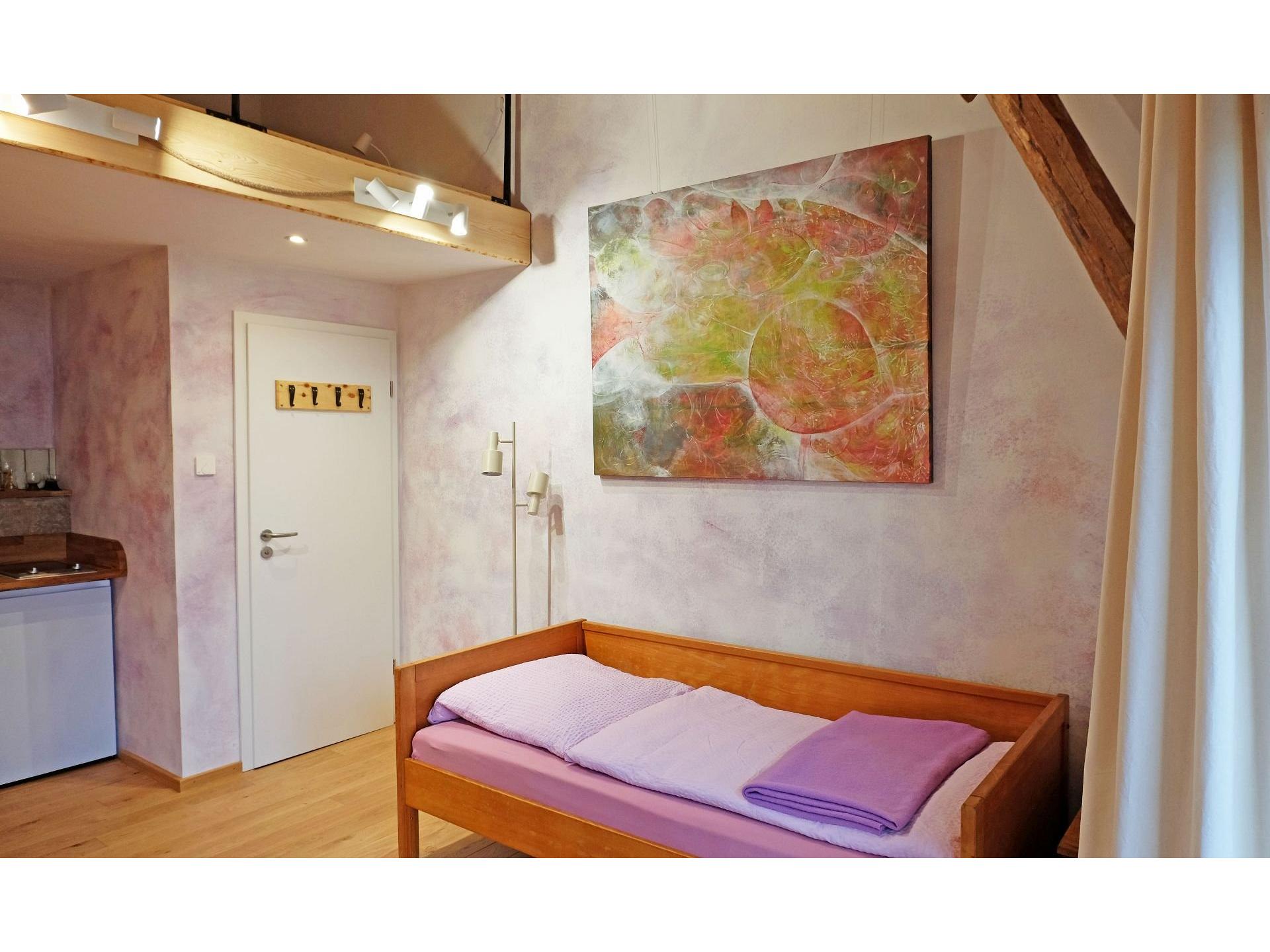 Untere Ebene mit 1 Bett u