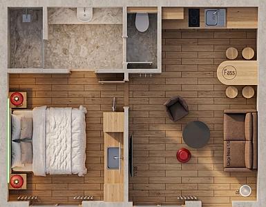 2 Zimmer Apartment mit K&uuml;che in Fulda
