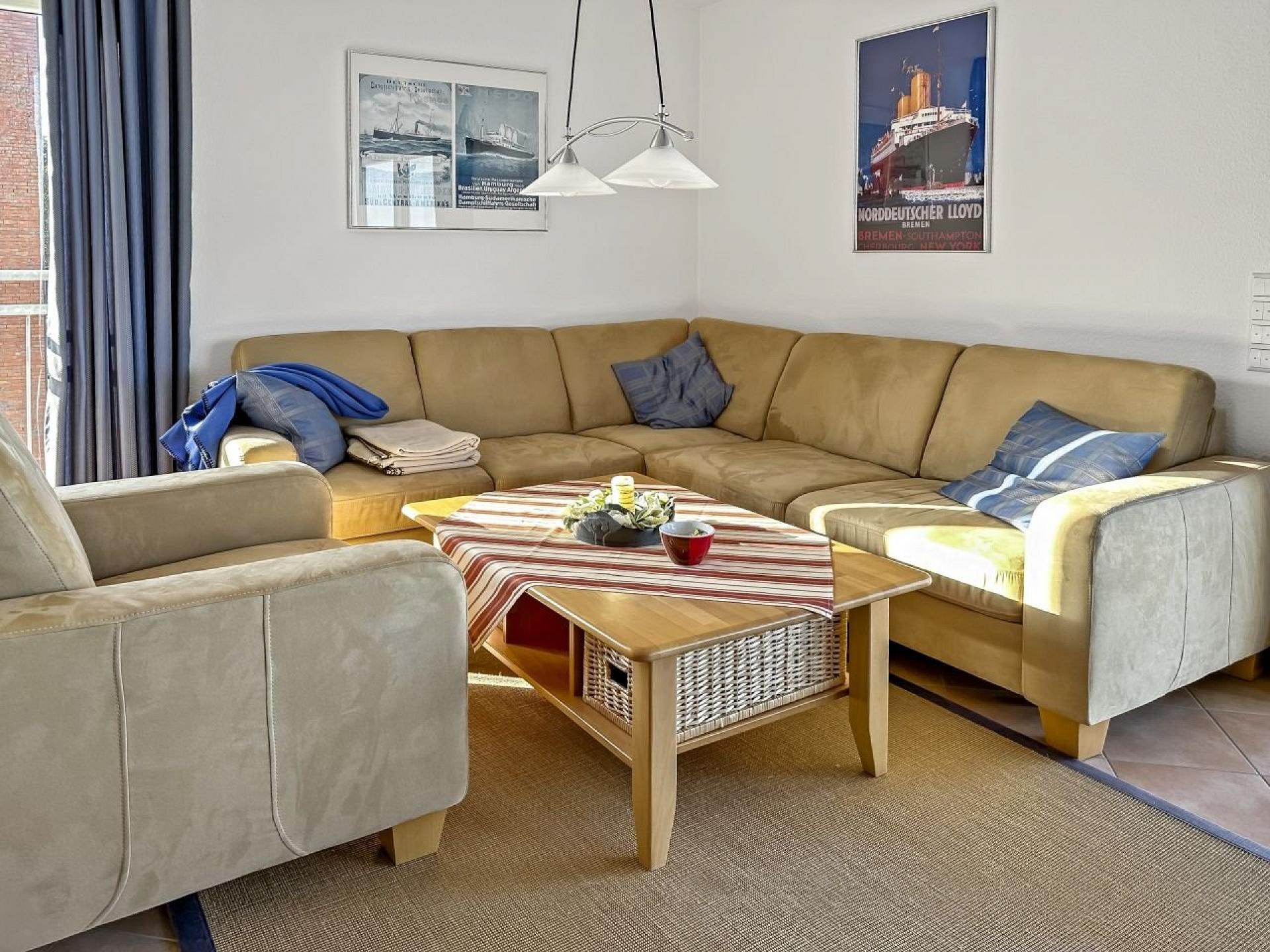 Das bequeme Sofa