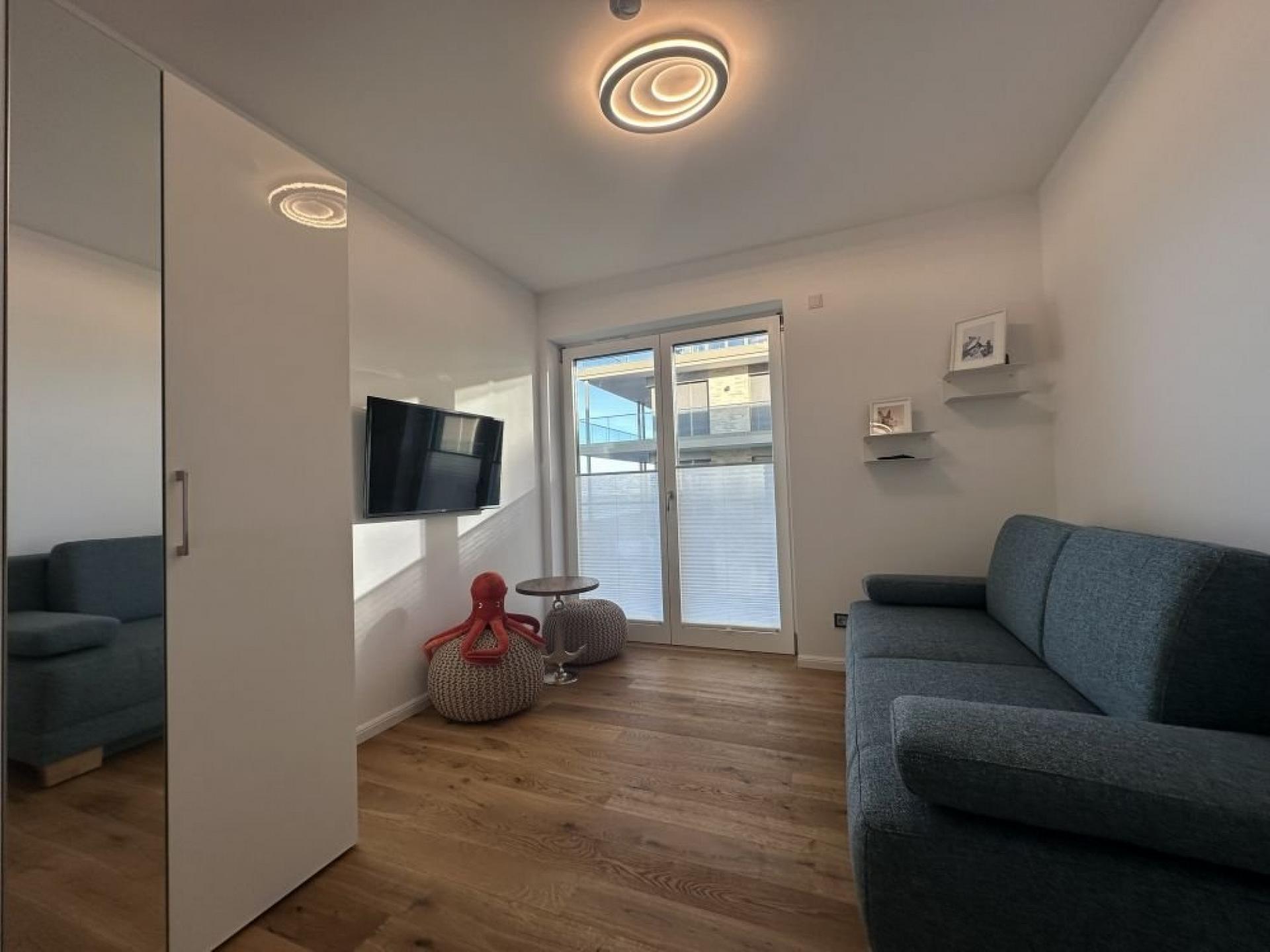 Schlafraum mit Schlafsofa