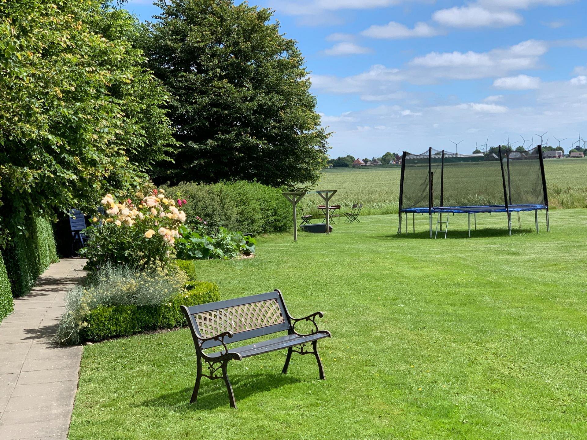 viel Platz im Garten