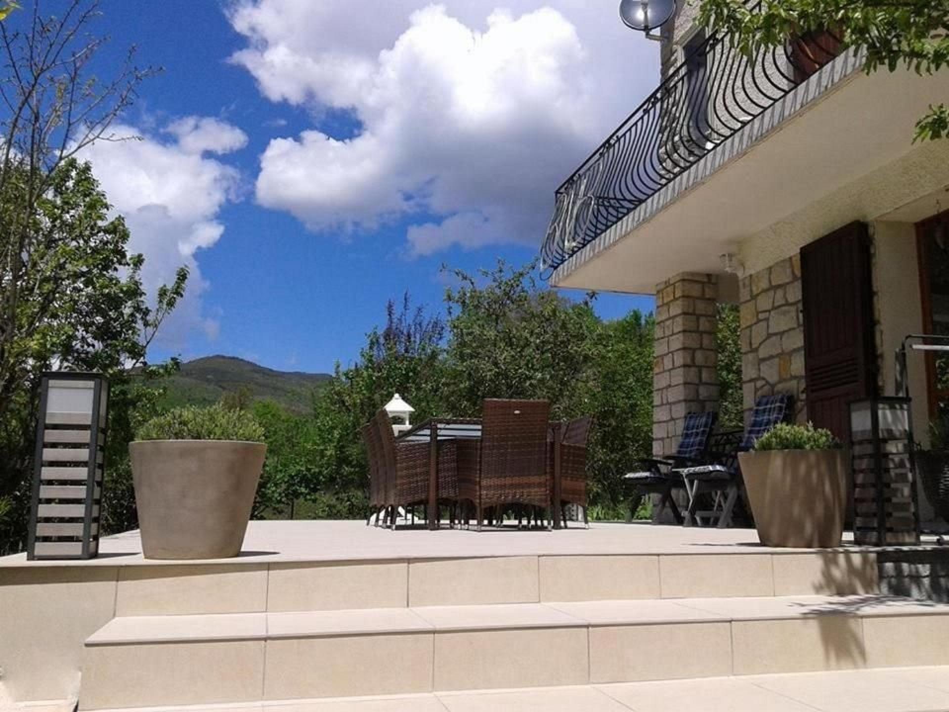 Terrasse Eingang