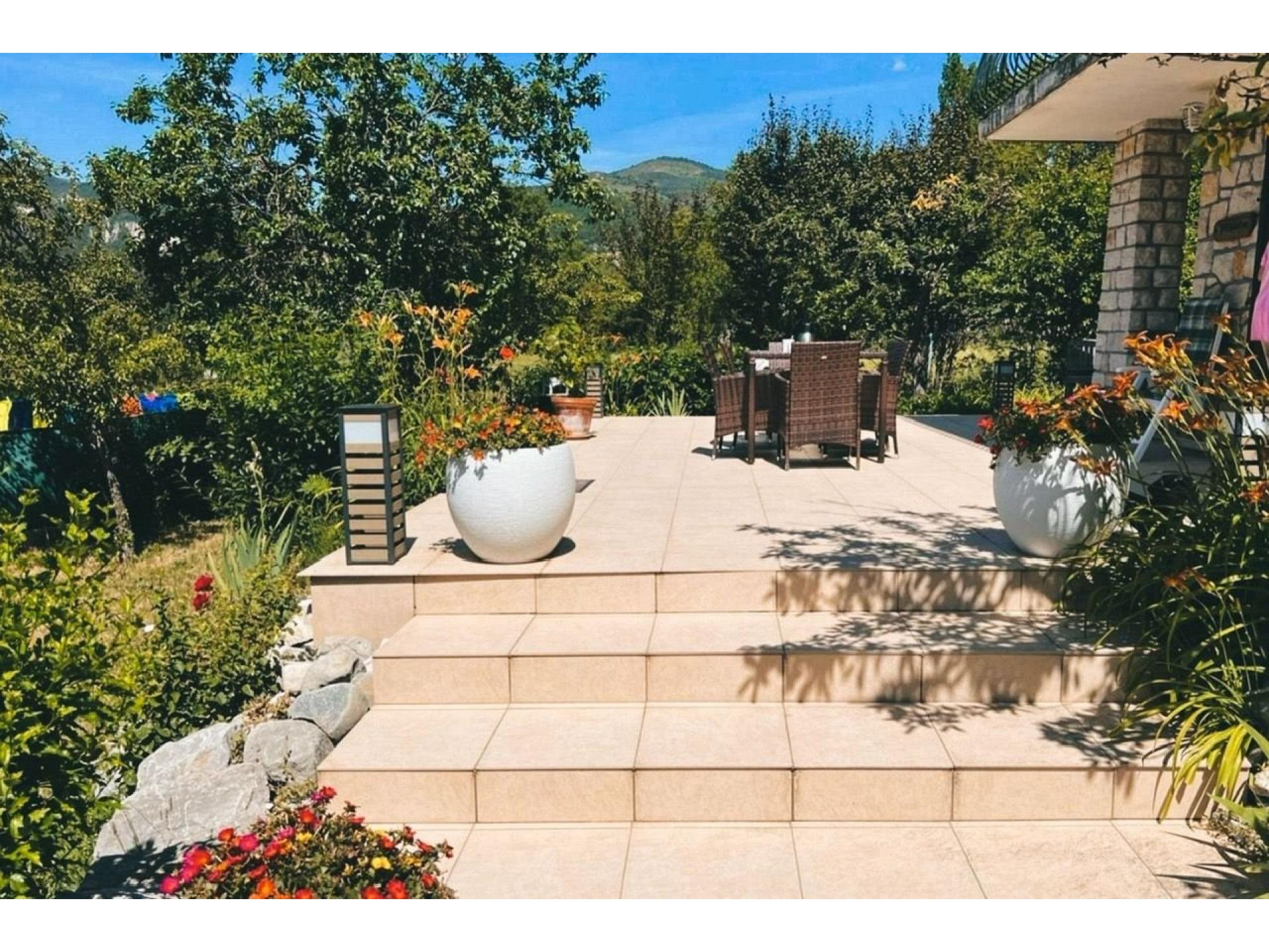 Terrasse Eingang
