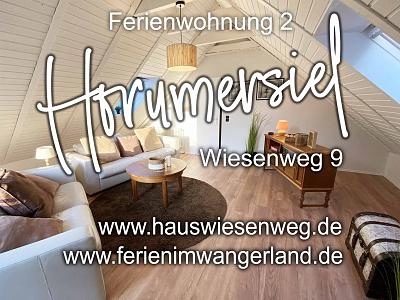 Ferien im Wangerland - Haus Wiesenweg - Ferienwohnung  2