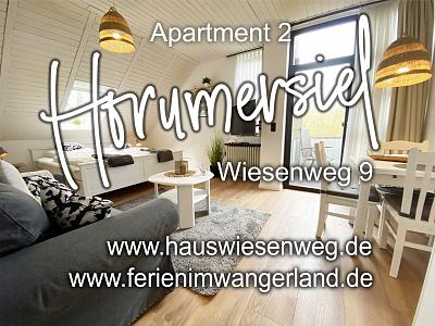 Ferien im Wangerland - Haus Wiesenweg - Apartment 2 (1.OG)