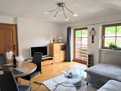 Ferienwohnung Soiernblick Krün Bärnbichl FeWo 2 Karwendelblick