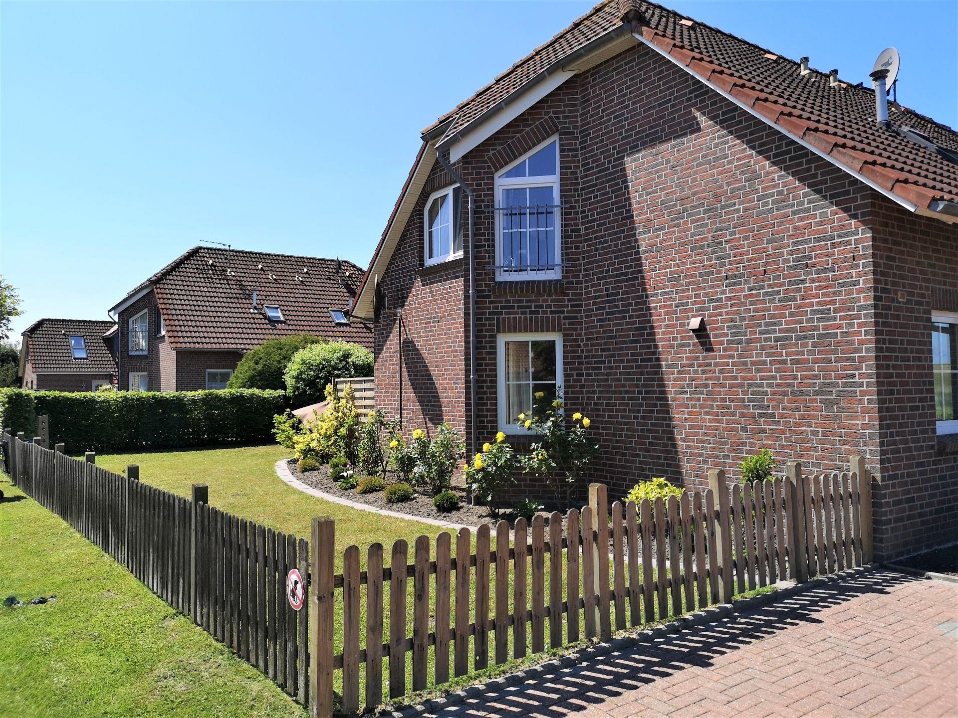 Garten Sicht vom Parkplat