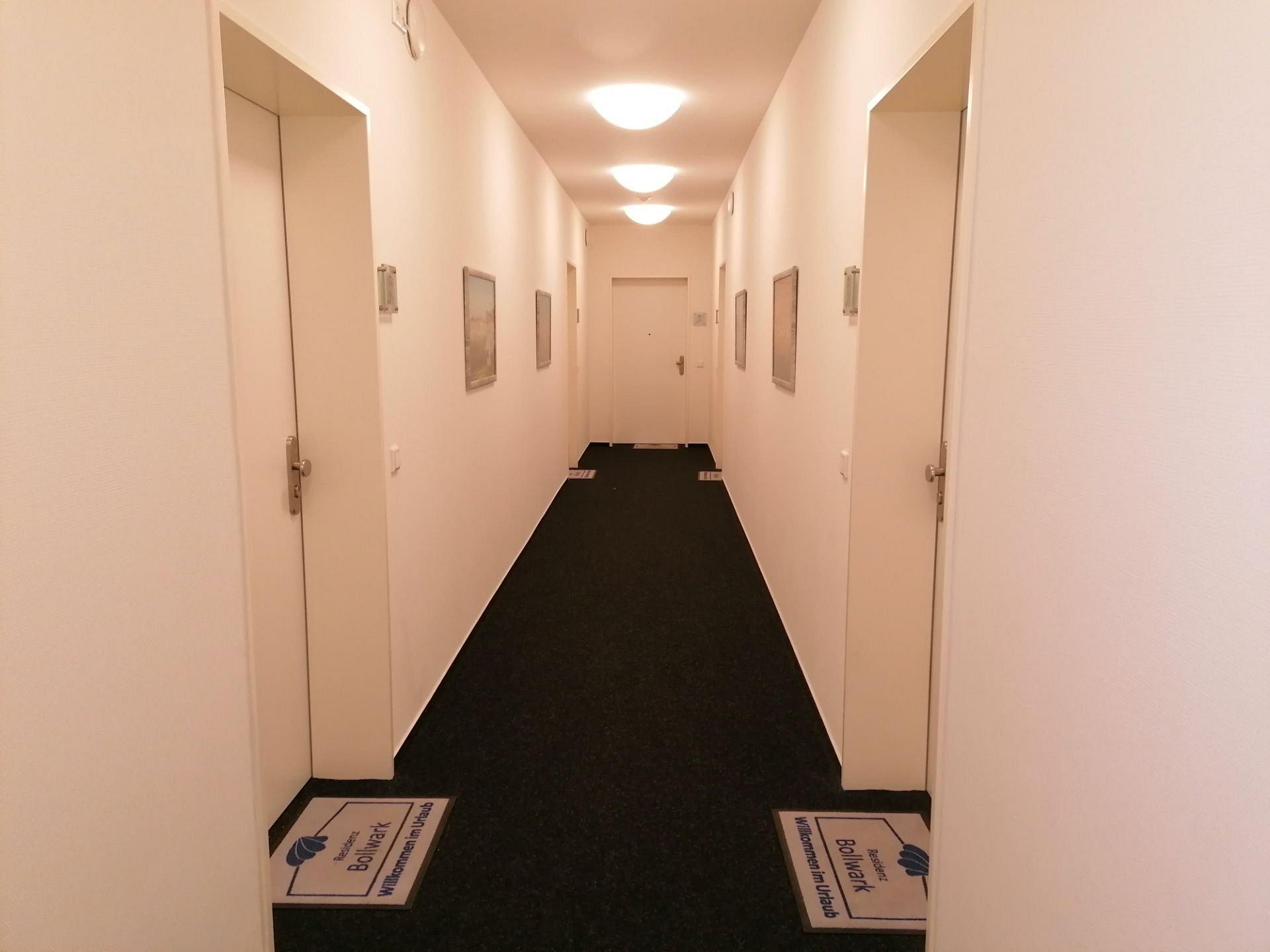Flur zu den Ferienwohnung