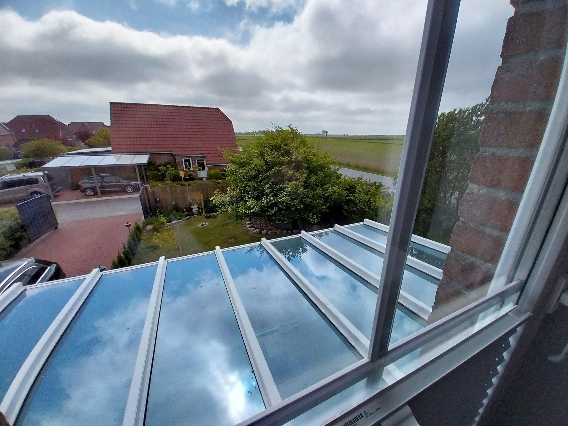 Blick aus dem Fenster