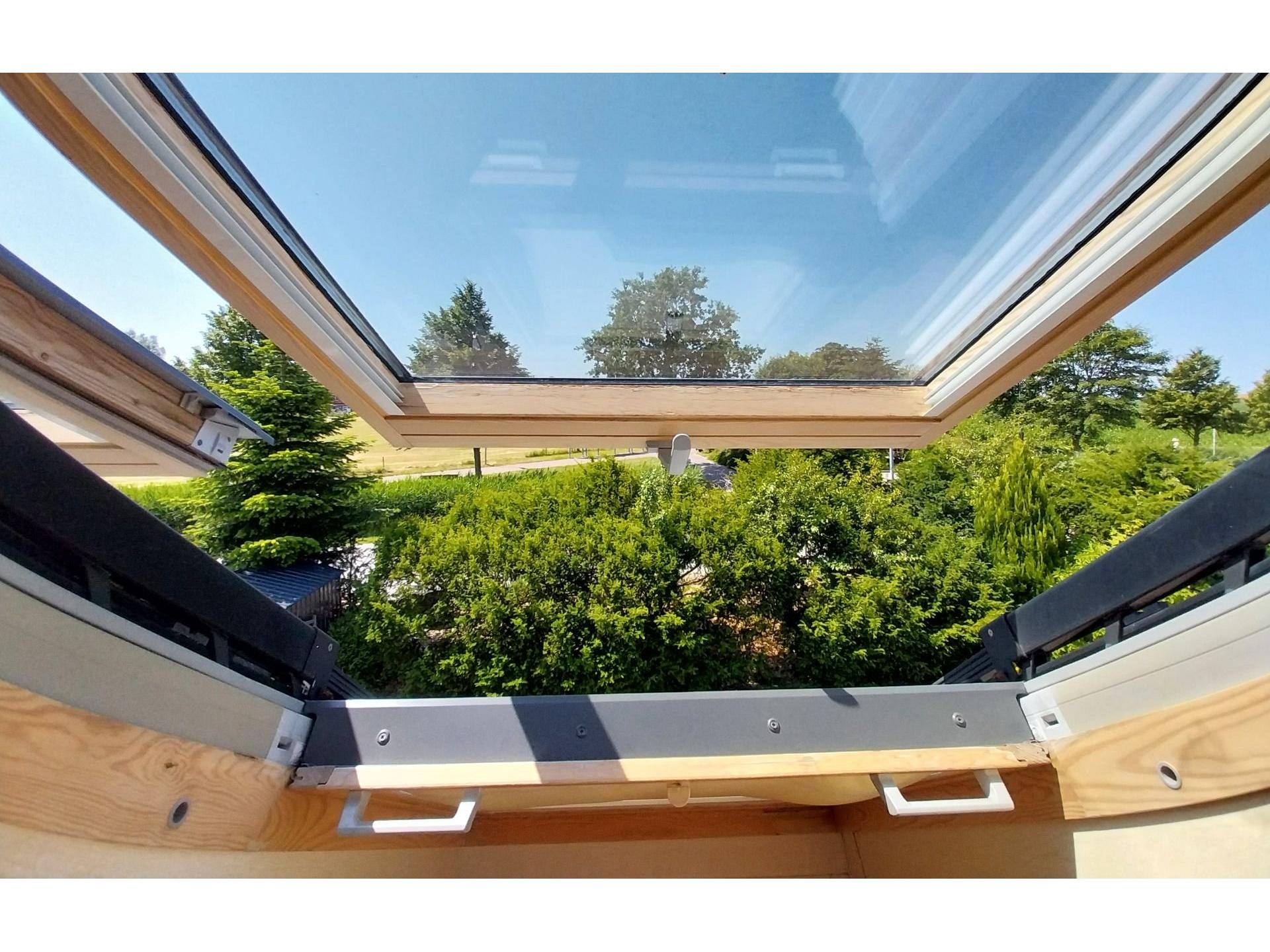 Aussicht aus der Dachgaub